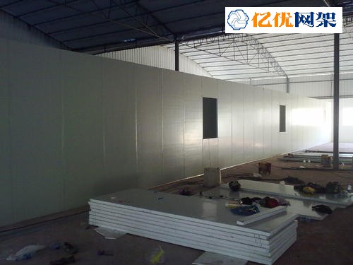 胶州料棚网架