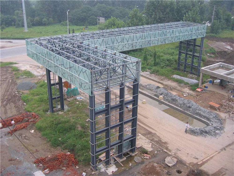 胶州收费站网架